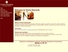 Tablet Screenshot of choicerewards.co.uk